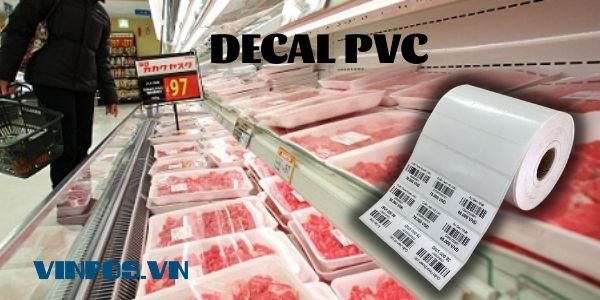 Giấy in mã vạch - Decal PVC vinpos